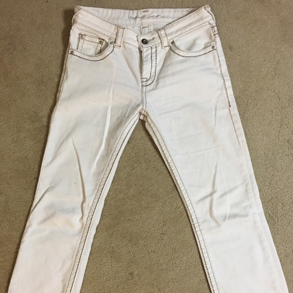 White jeans